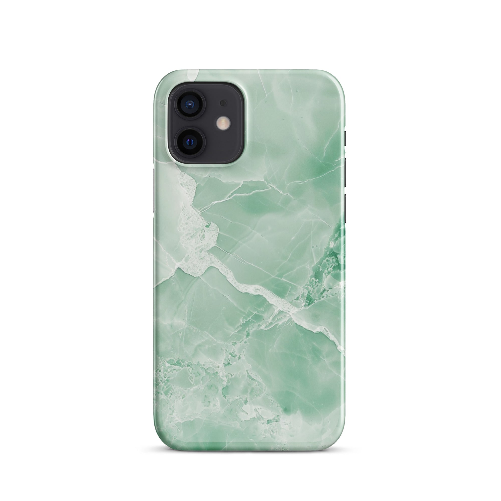 Jade marble Phone case for iPhone-8