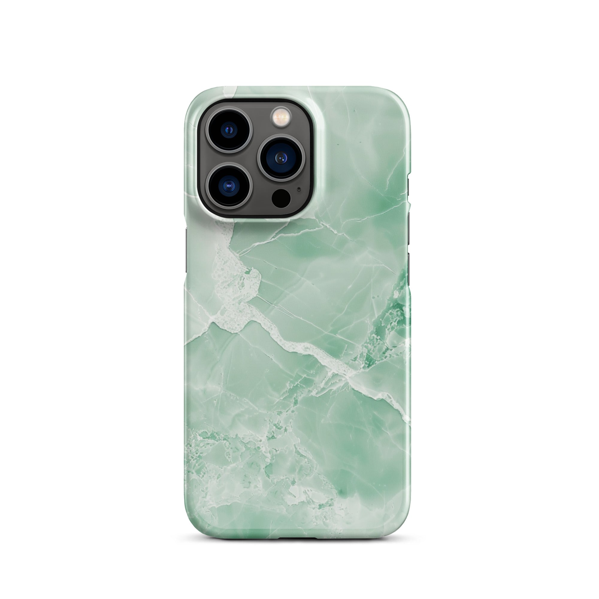 Jade marble Phone case for iPhone-18