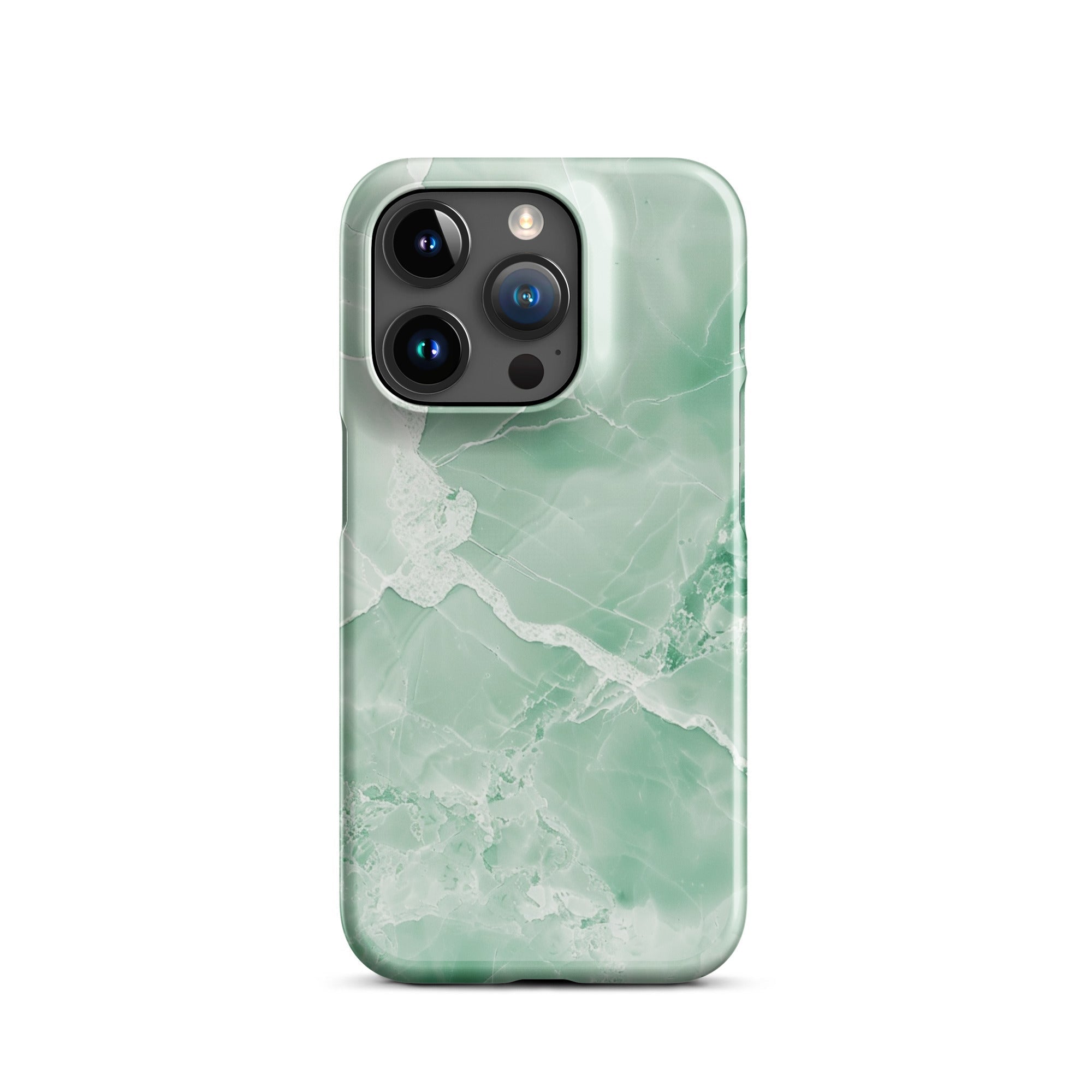 Jade marble Phone case for iPhone-34