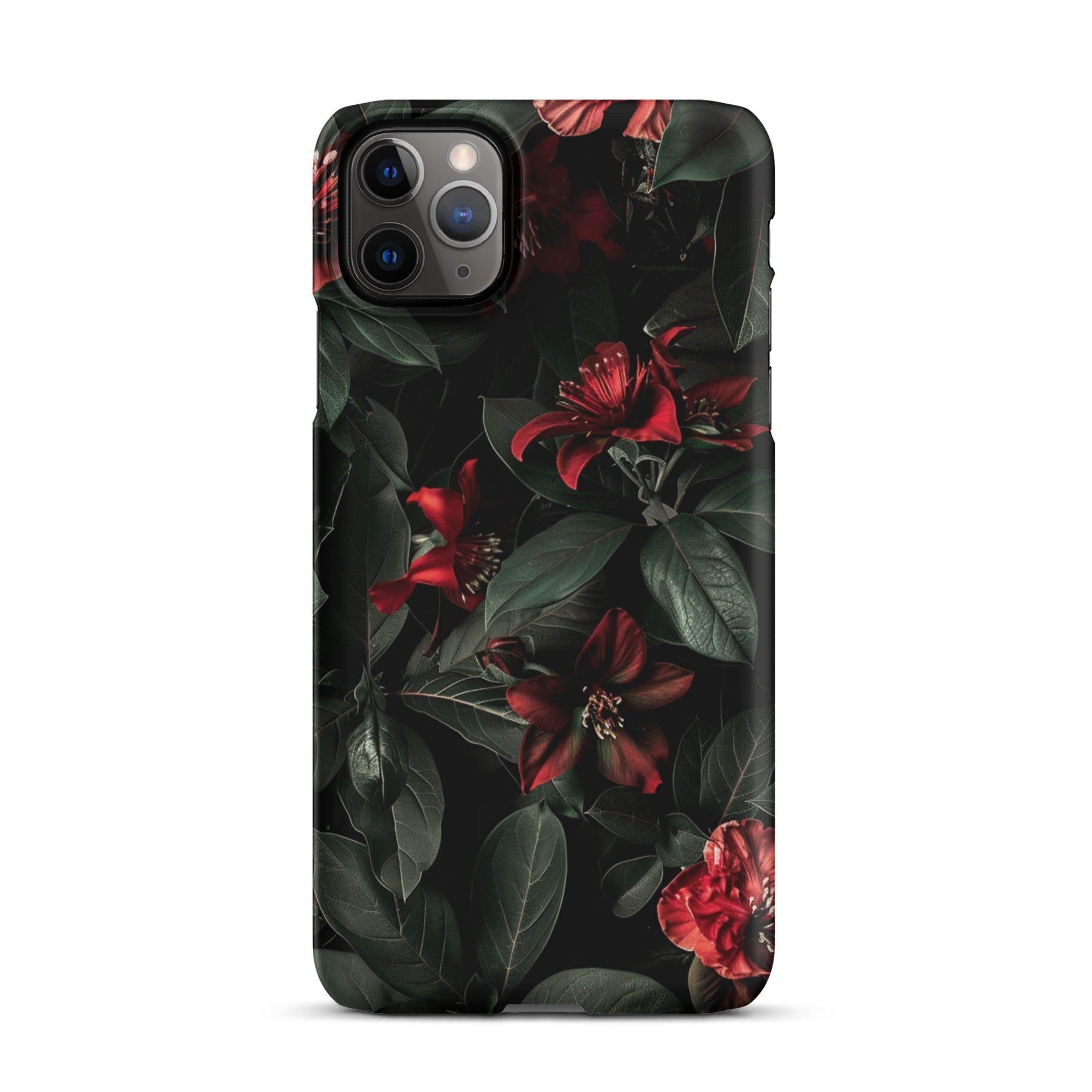 Dark Floral Phone case for iPhone-5