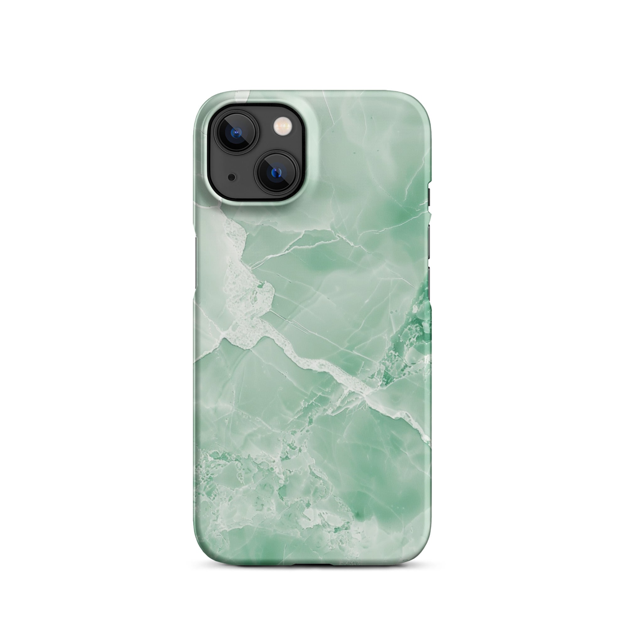 Jade marble Phone case for iPhone-17